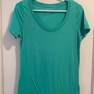 Teal tee